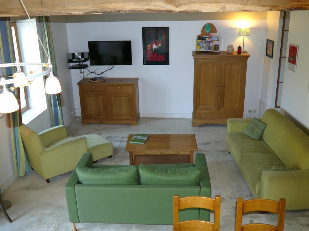 Gites De La Grande Ferme Avernes Rum bild