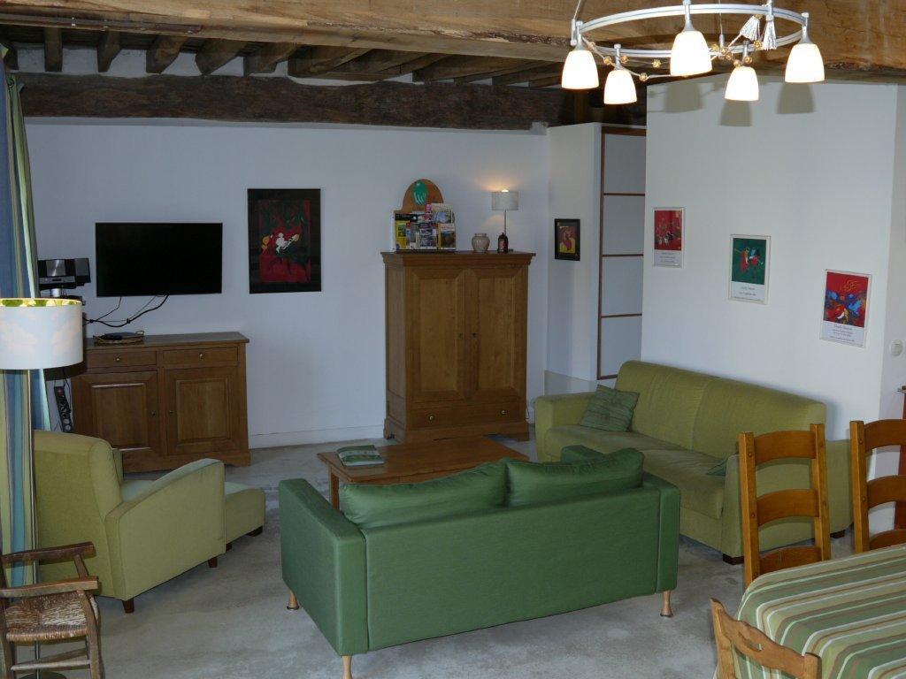 Gites De La Grande Ferme Avernes Rum bild
